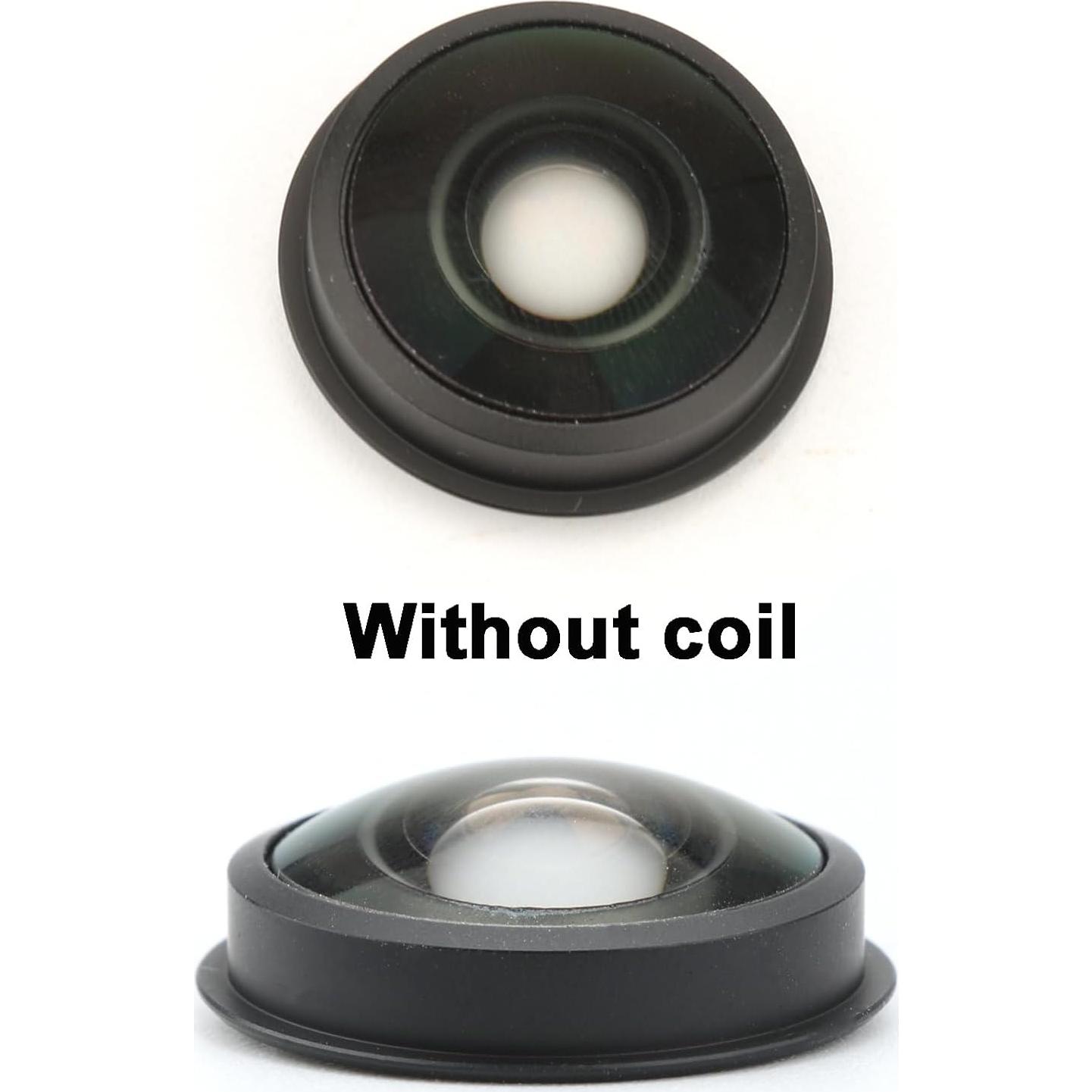Camera Lens Replacement Compatible with Insta360 X4 360 Degree Action Camera Lens Repair Parts Accessories (for X4, Witout Coil Texture)