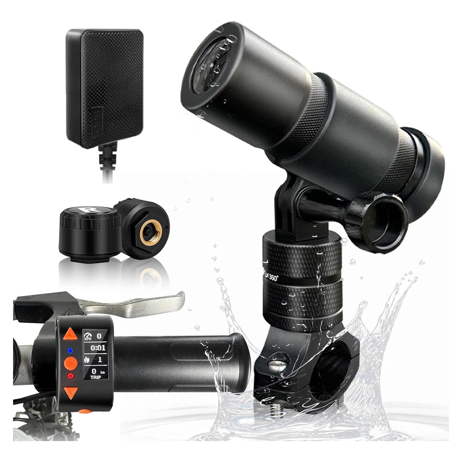 Cámara de Bicicleta VSYSTO D5K HD 1080P WiFi GPS a Prueba de Agua