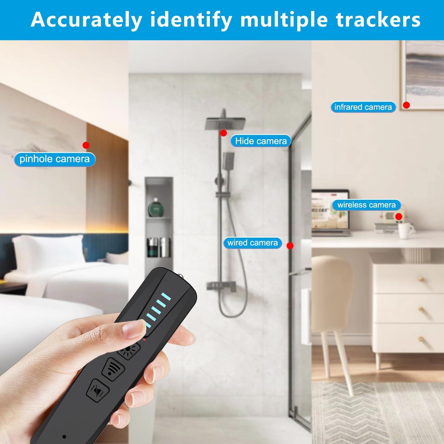 Detector de Cámaras Ocultas SnapDetect S500 - Portátil, 26h Batería