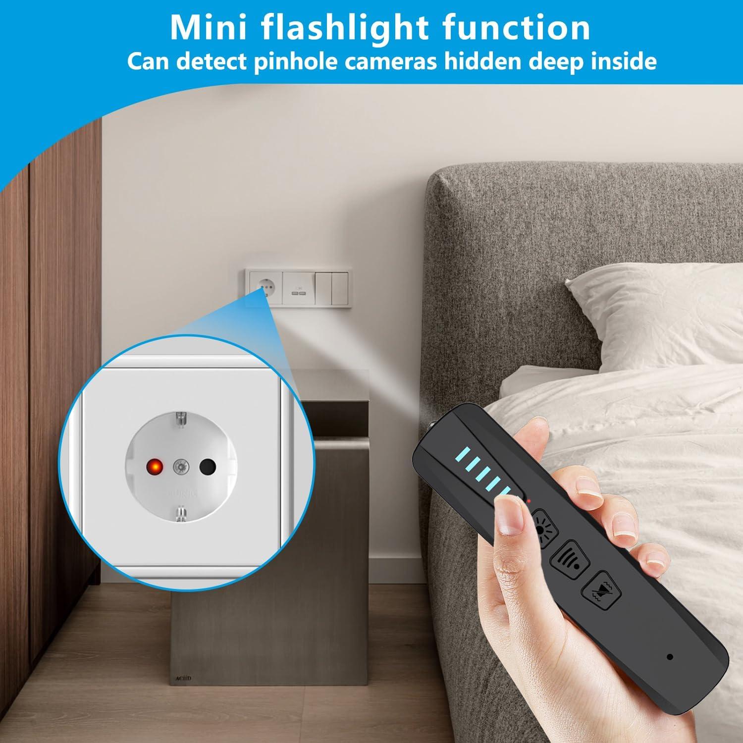 Detector de Cámaras Ocultas SnapDetect S500 - Portátil, 26h Batería