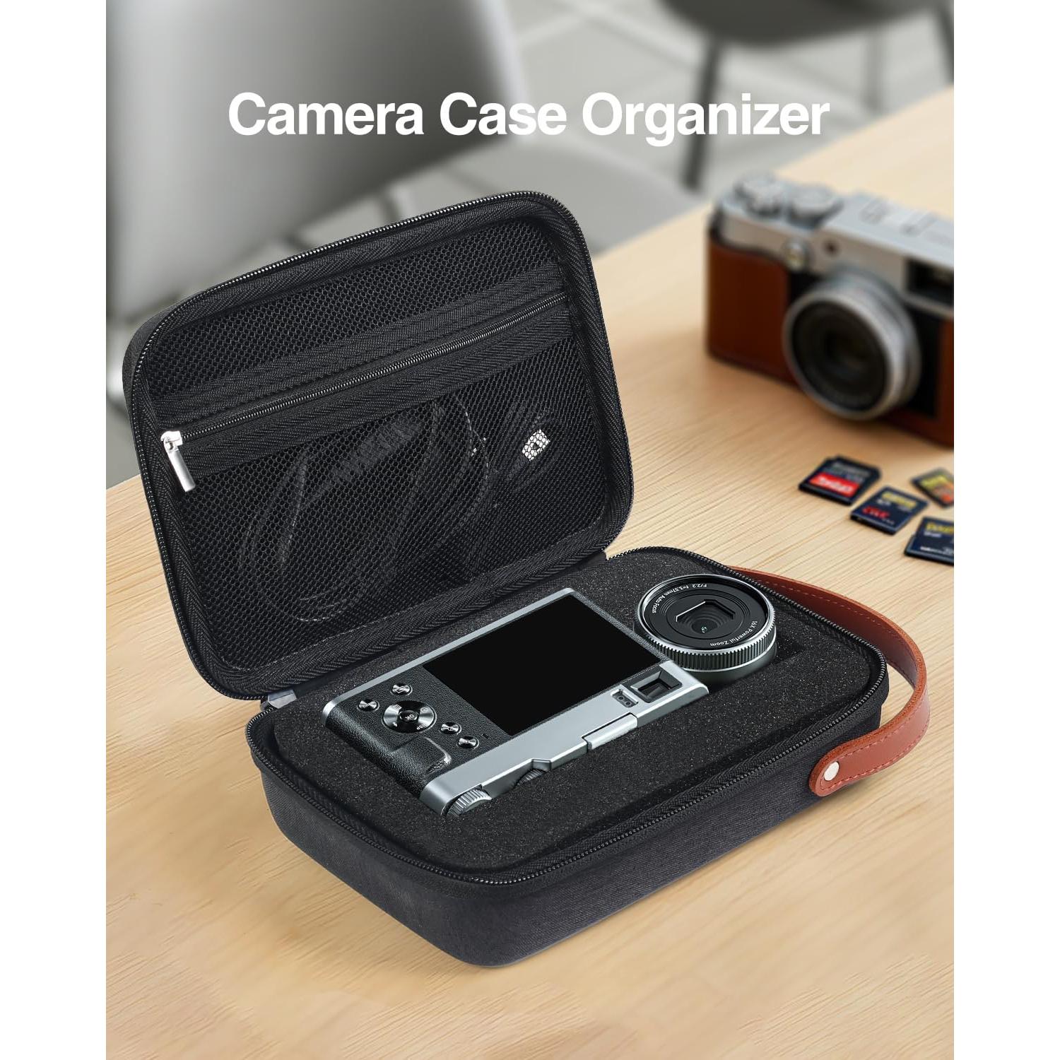 Funda Dura EVA Luxtude para Cámaras y Drones 22.9x16.5x6.5cm