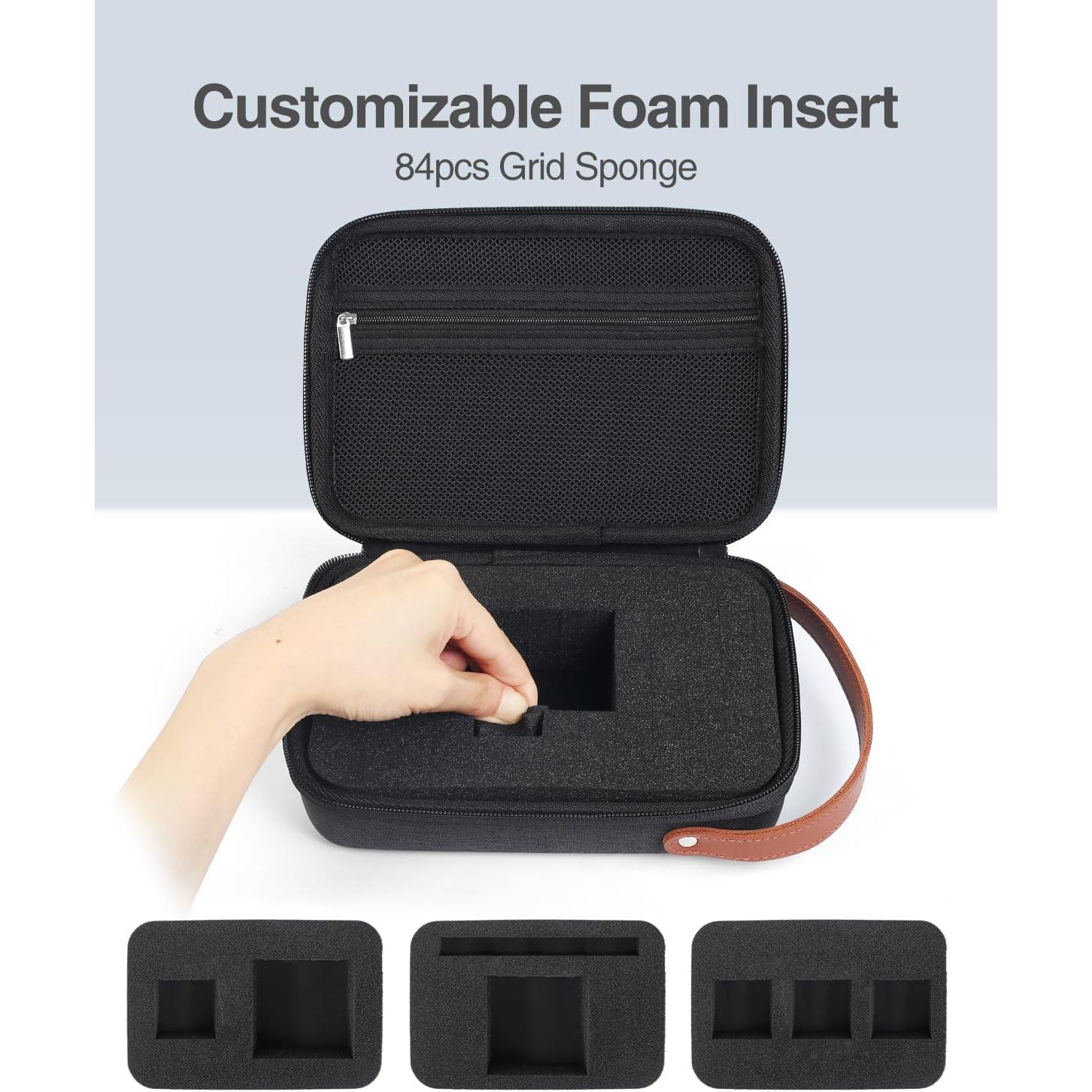 Funda Dura EVA Luxtude para Cámaras y Drones 22.9x16.5x6.5cm