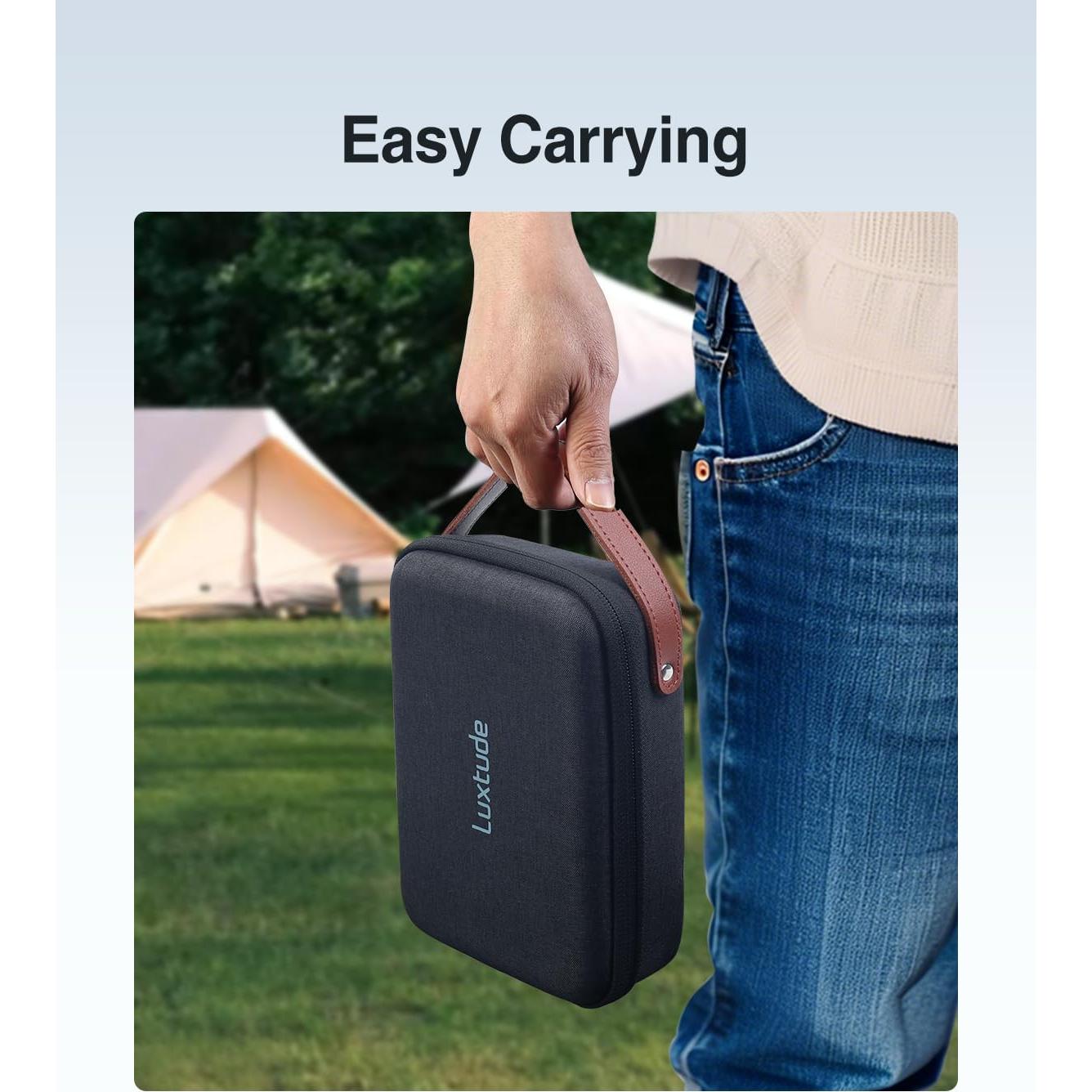 Funda Dura EVA Luxtude para Cámaras y Drones 22.9x16.5x6.5cm