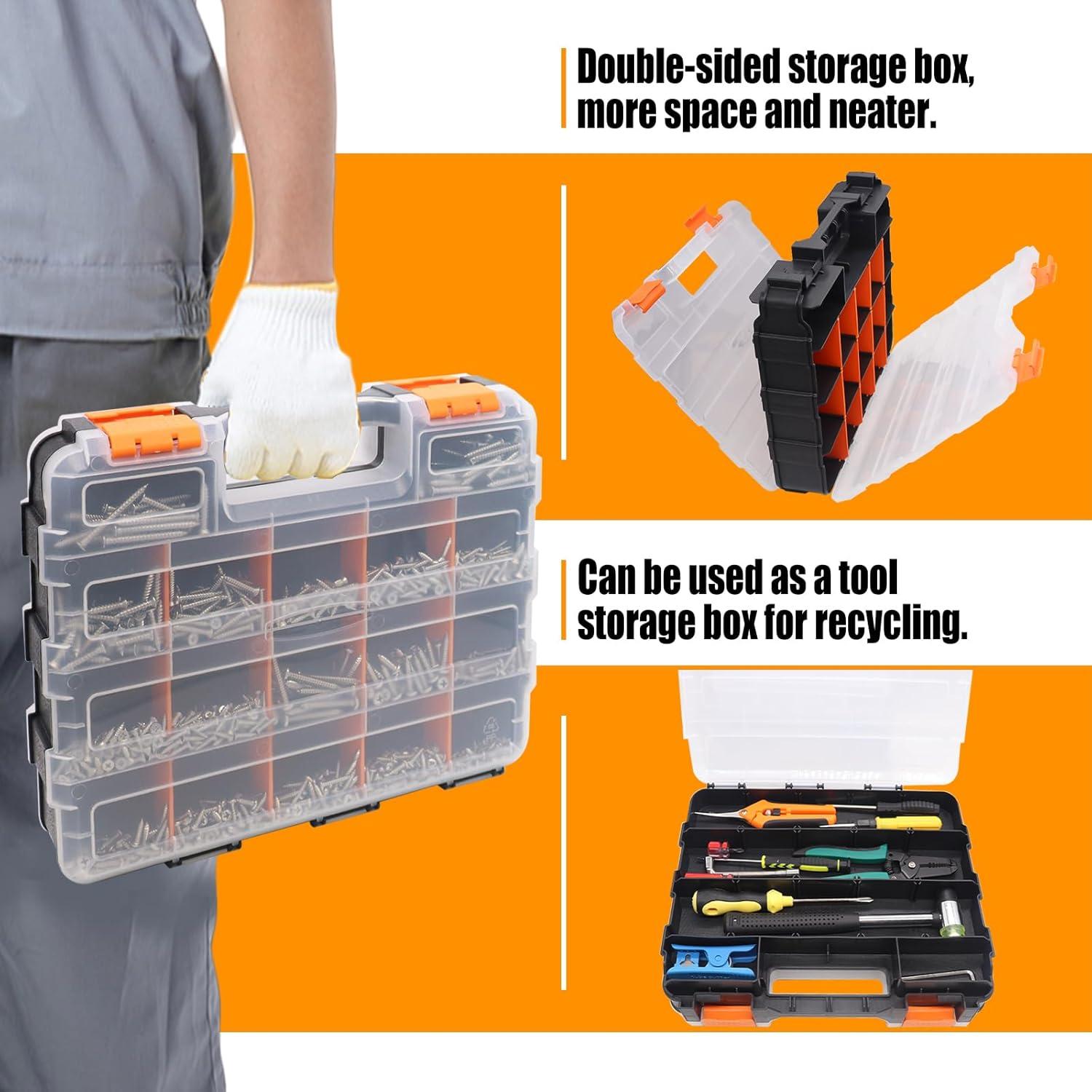 Kit de Surtido de Tuercas y Tornillos Weideer 2002 Pcs