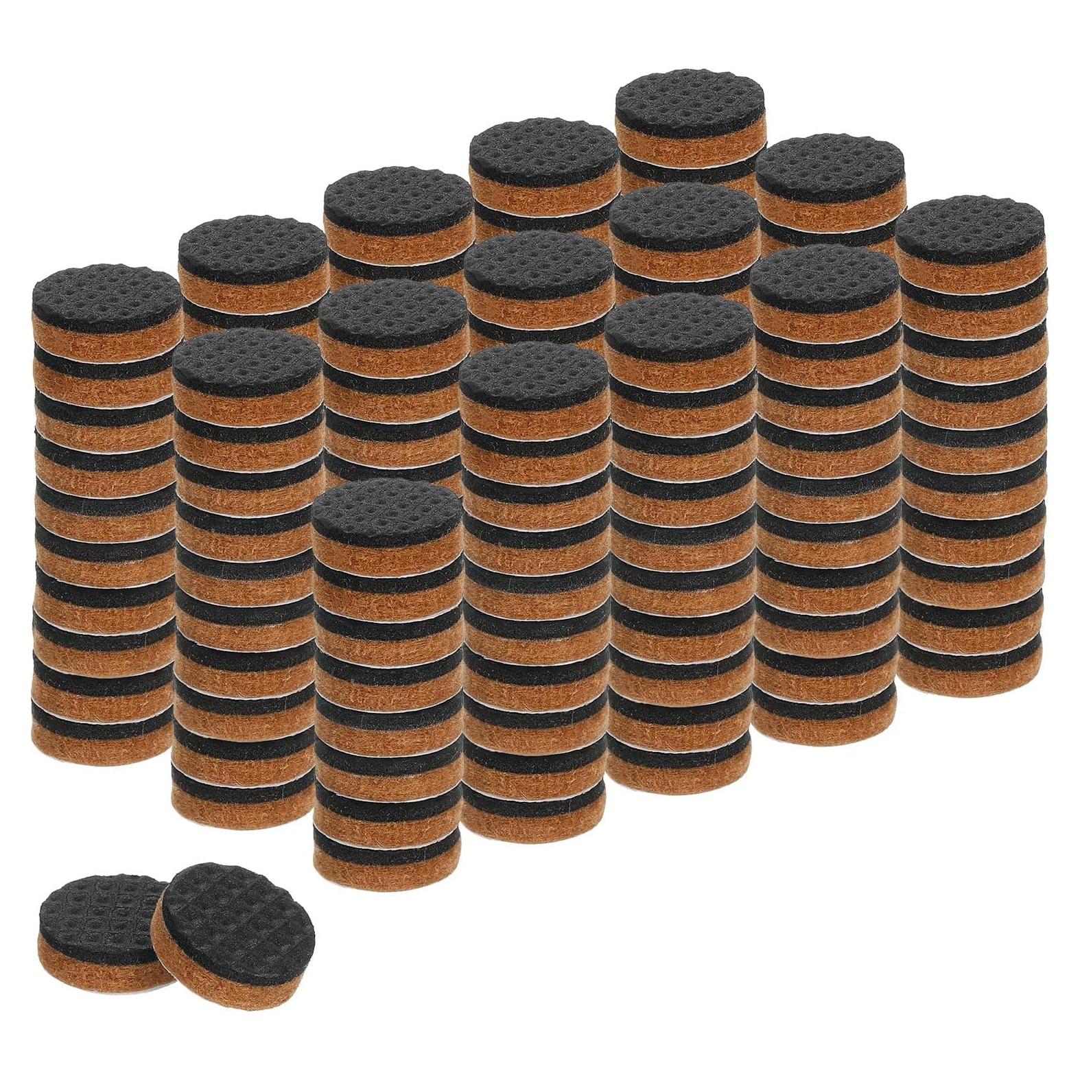 Almohadillas Redondas para Muebles uxcell 150 Pcs 15mm EVA