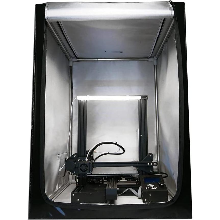 Cubierta para Impresora 3D DORUNDEA con Filtro y Ventilador