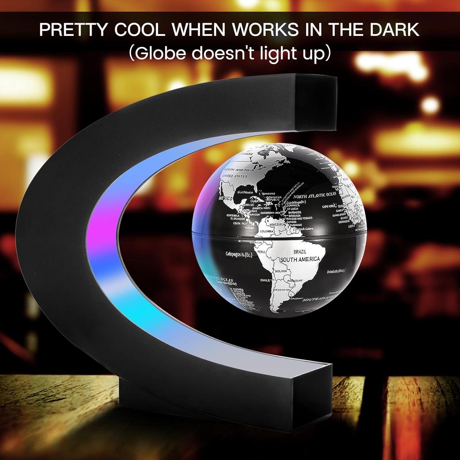 Globo Flotante Gresus con Luces LED y Base Magnética