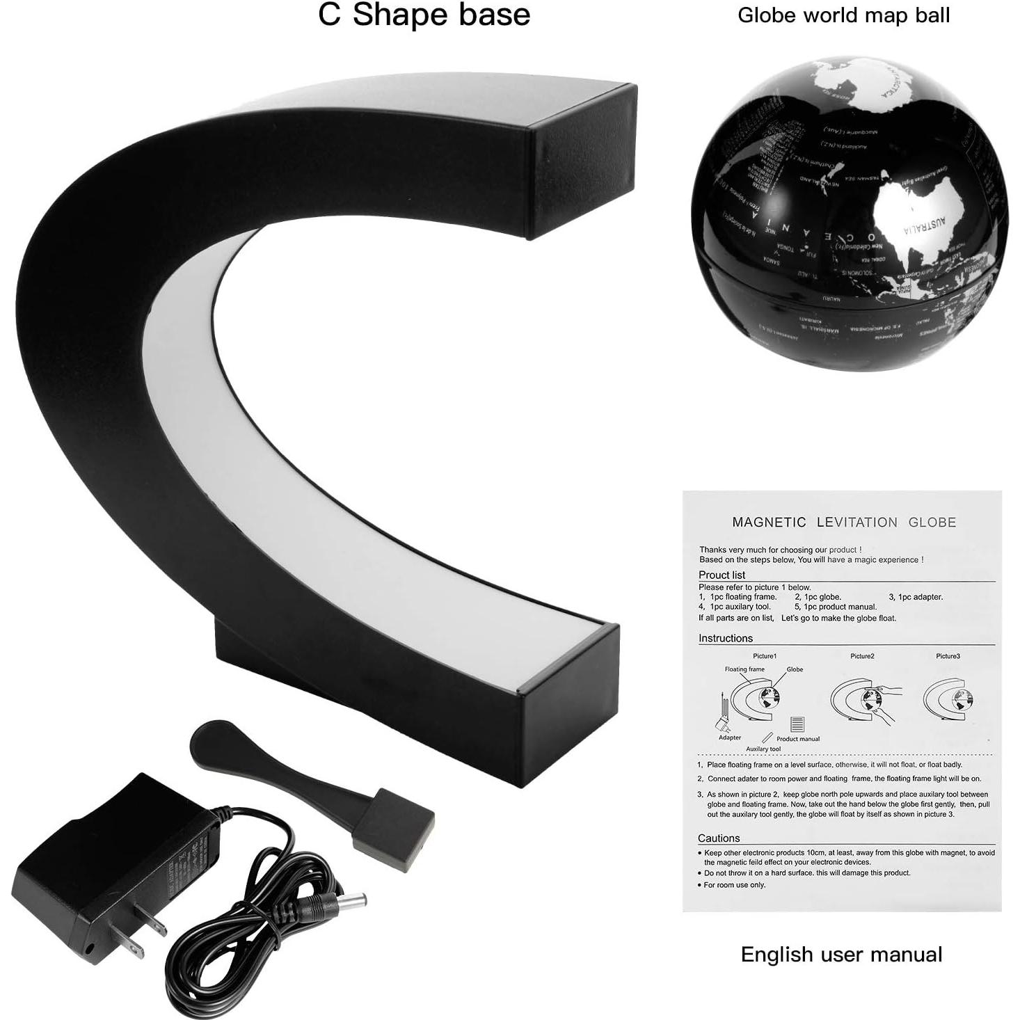 Globo Flotante Gresus con Luces LED y Base Magnética