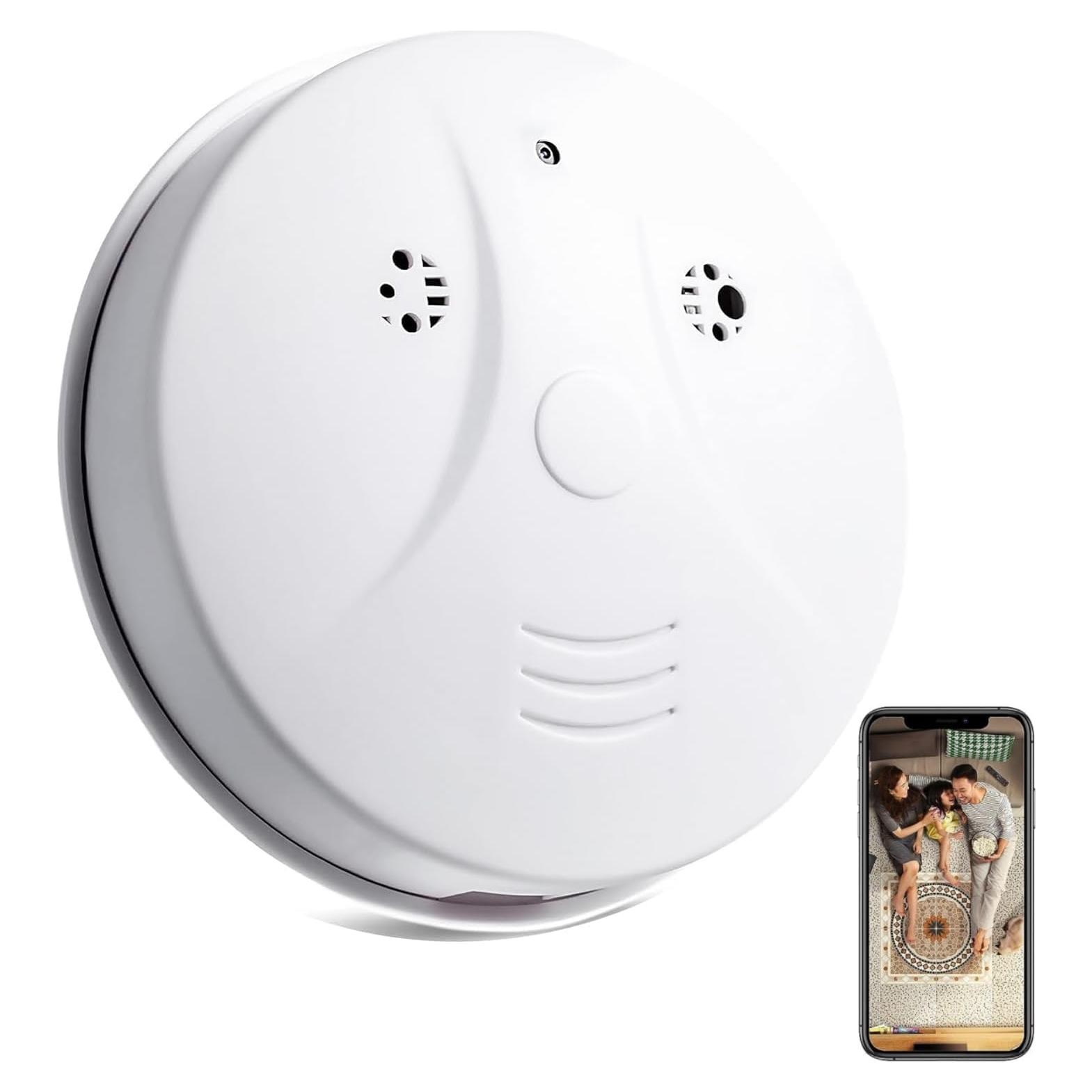 Cámara de Seguridad Oculta K12 1080P WiFi con Visión Nocturna