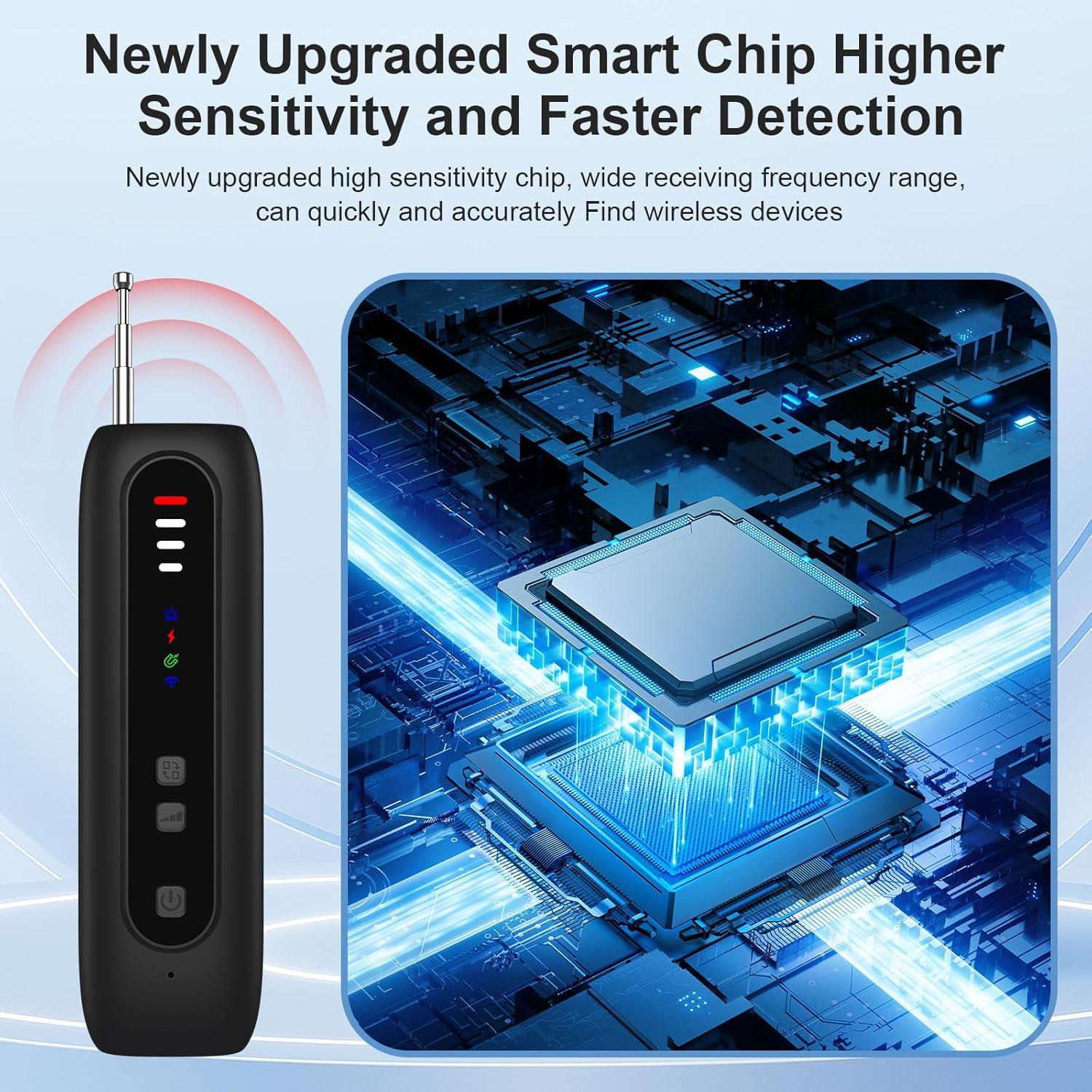 Detector de Cámara Oculta Aduzirun T07 - Sensibilidad Ajustable