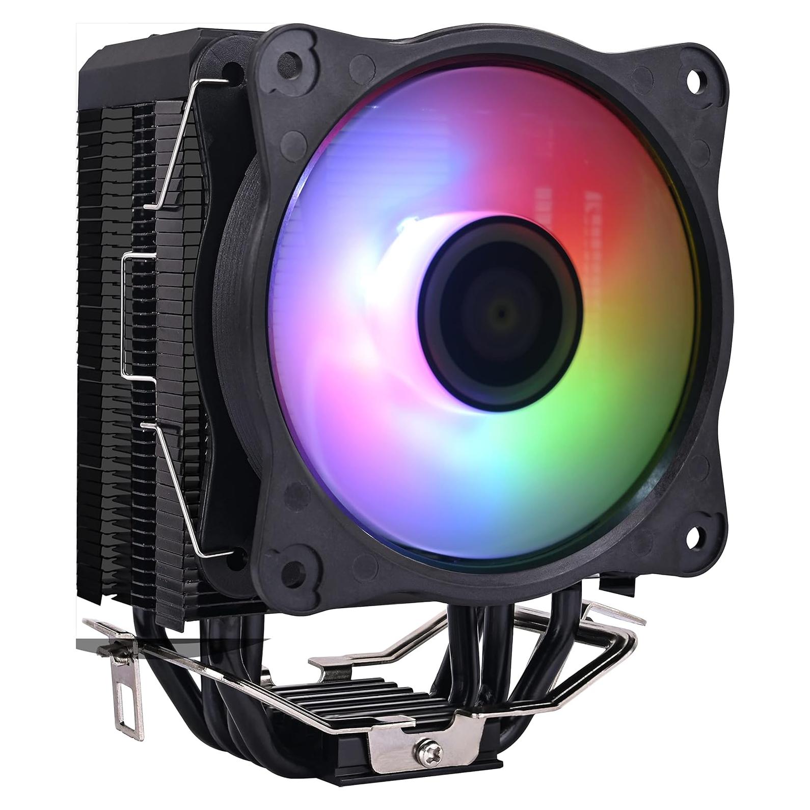 Ventilador de CPU RGB DS 90mm 2200RPM Compatible Intel