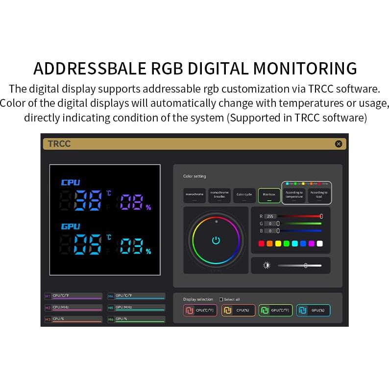 Enfriador de CPU Asesino Sin Par 120 Digital ARGB Negro 162mm