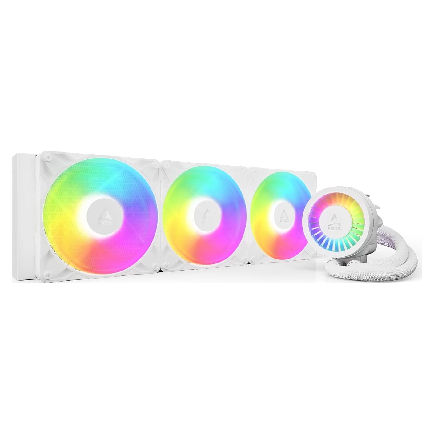 Enfriador de CPU AIO ARCTIC Liquid Freezer III Pro 420 A-RGB Blanco