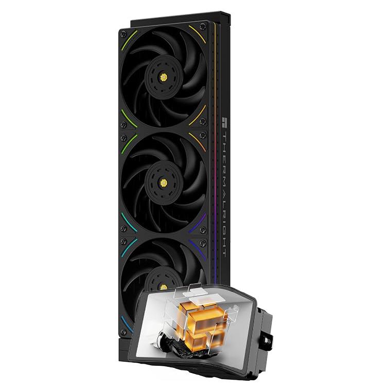 Enfriador Líquido AIO Thermalright Wonder Vision 360 ARGB Negro