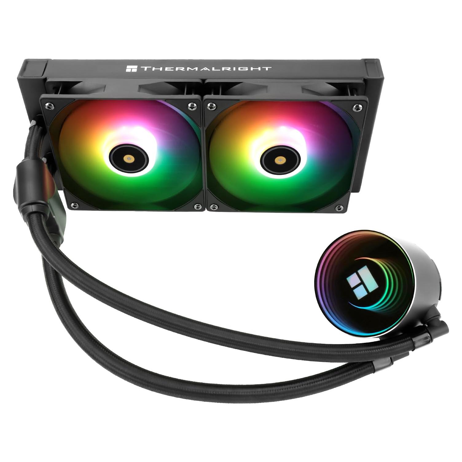 Enfriador de CPU Thermalright Frozen Notte 240 ARGB Doble Ventilador