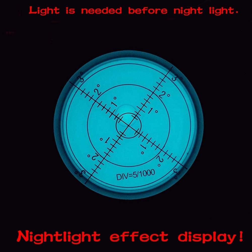 Nivel de Burbuja Horizontal The Yan He 60mm Luminiscente