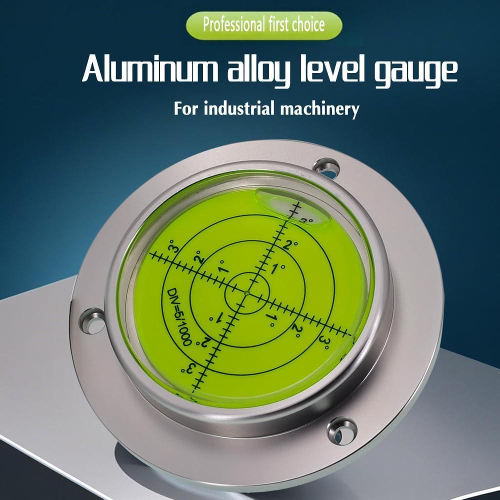 Nivel de Burbuja Horizontal The Yan He 90mm Aluminio