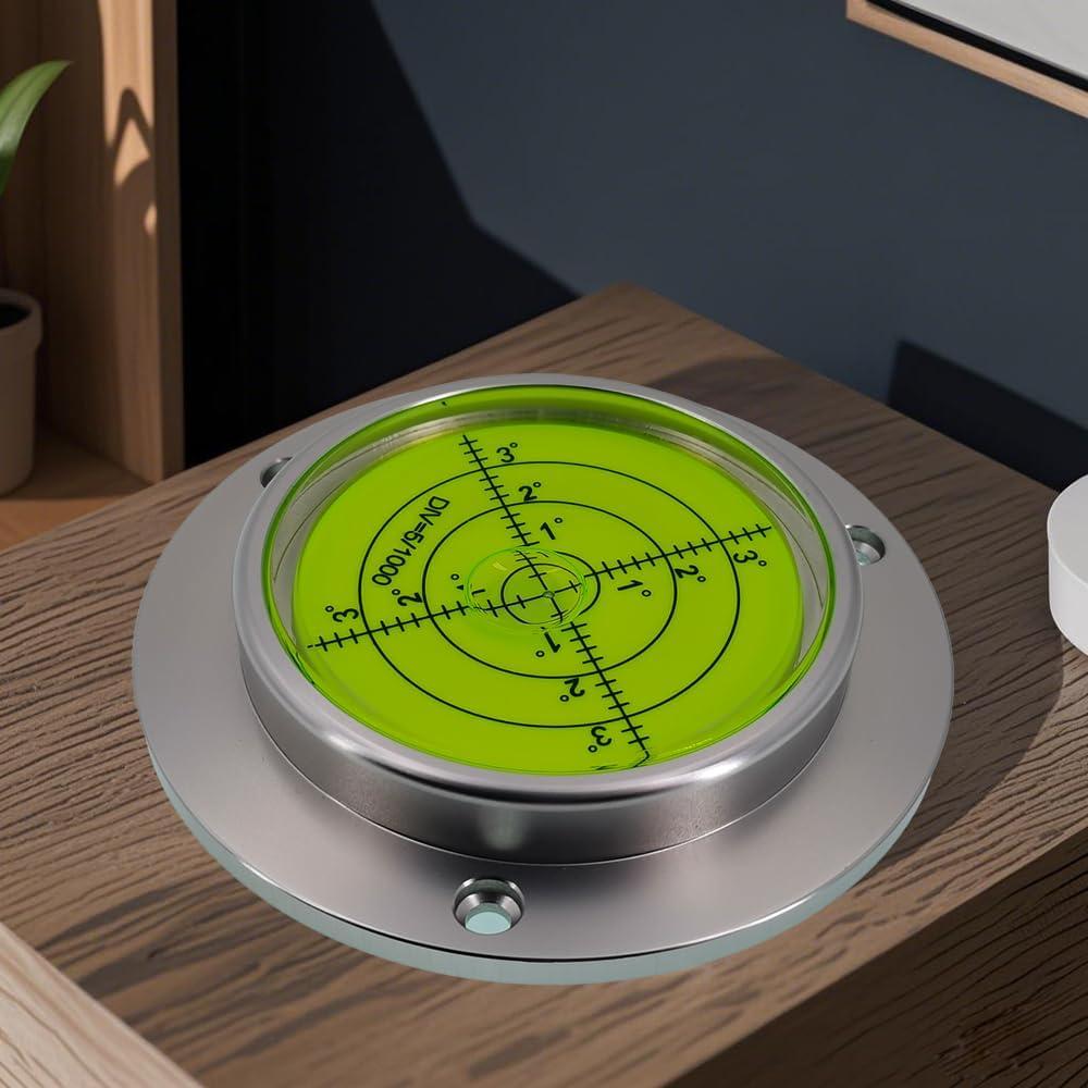 Nivel de Burbuja Horizontal The Yan He 90mm Aluminio