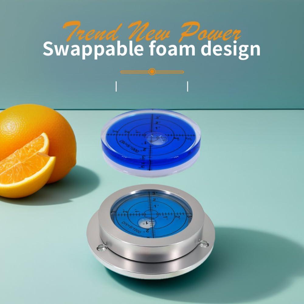 Nivel de Burbuja Horizontal The Yan He 90mm Reemplazable