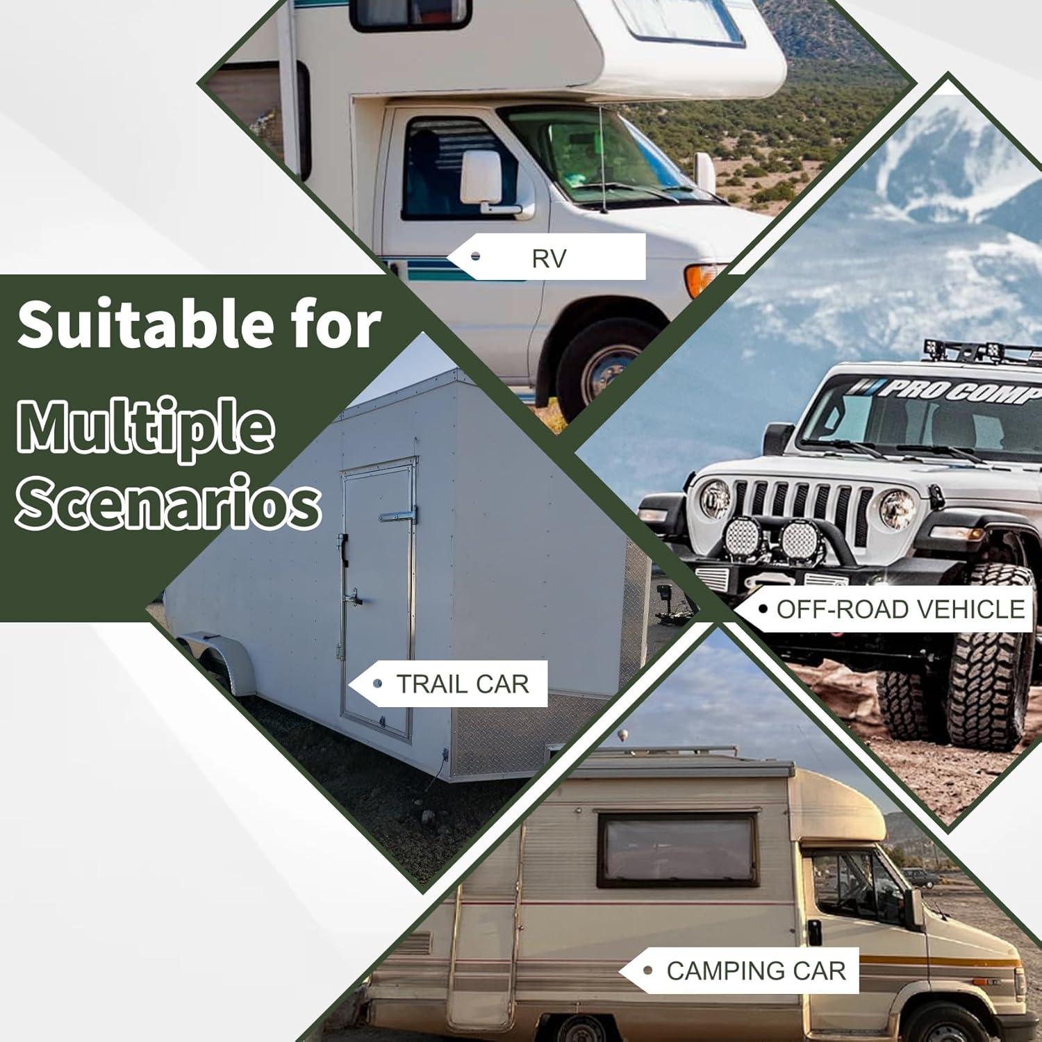 Paquete de 2 Niveles de Burbuja RV Green Living 0-45°