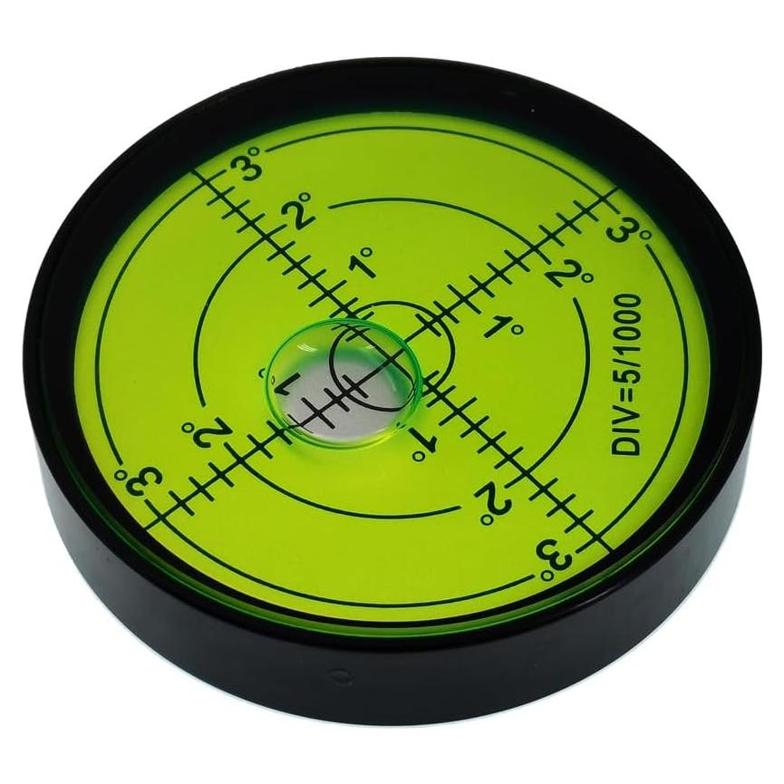 Nivel de Burbuja Horizontal The Yan He 60mm Aluminio