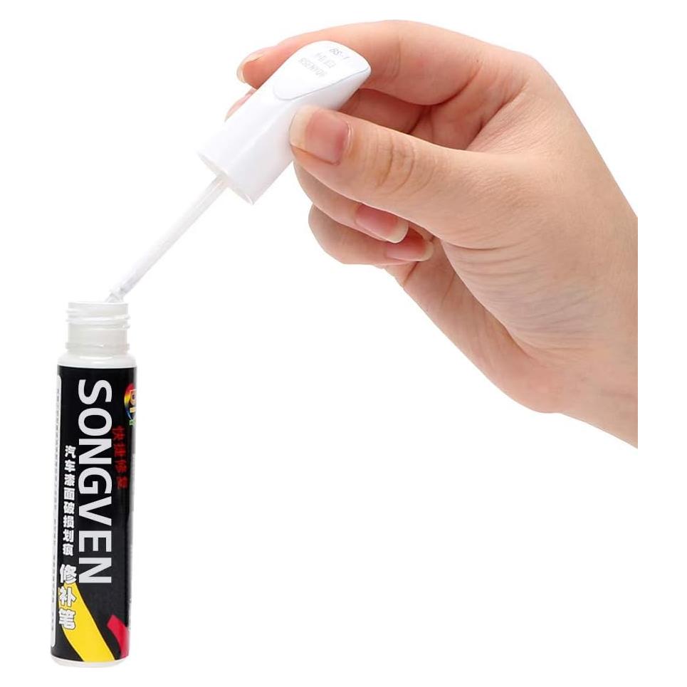 Bolígrafo Reparador de Rayones de Coche SONGVEN Blanco 12ml