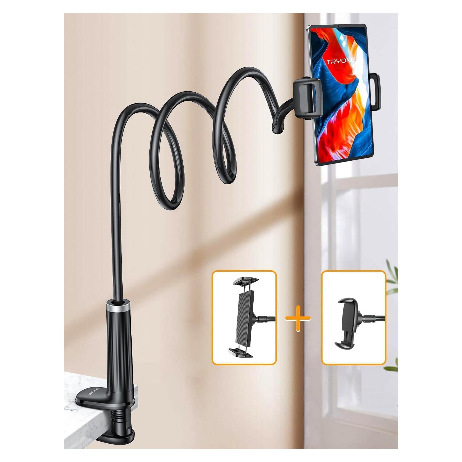 Soporte para Teléfono y Tableta Tryone con Cuello de Ganso 116.84 cm