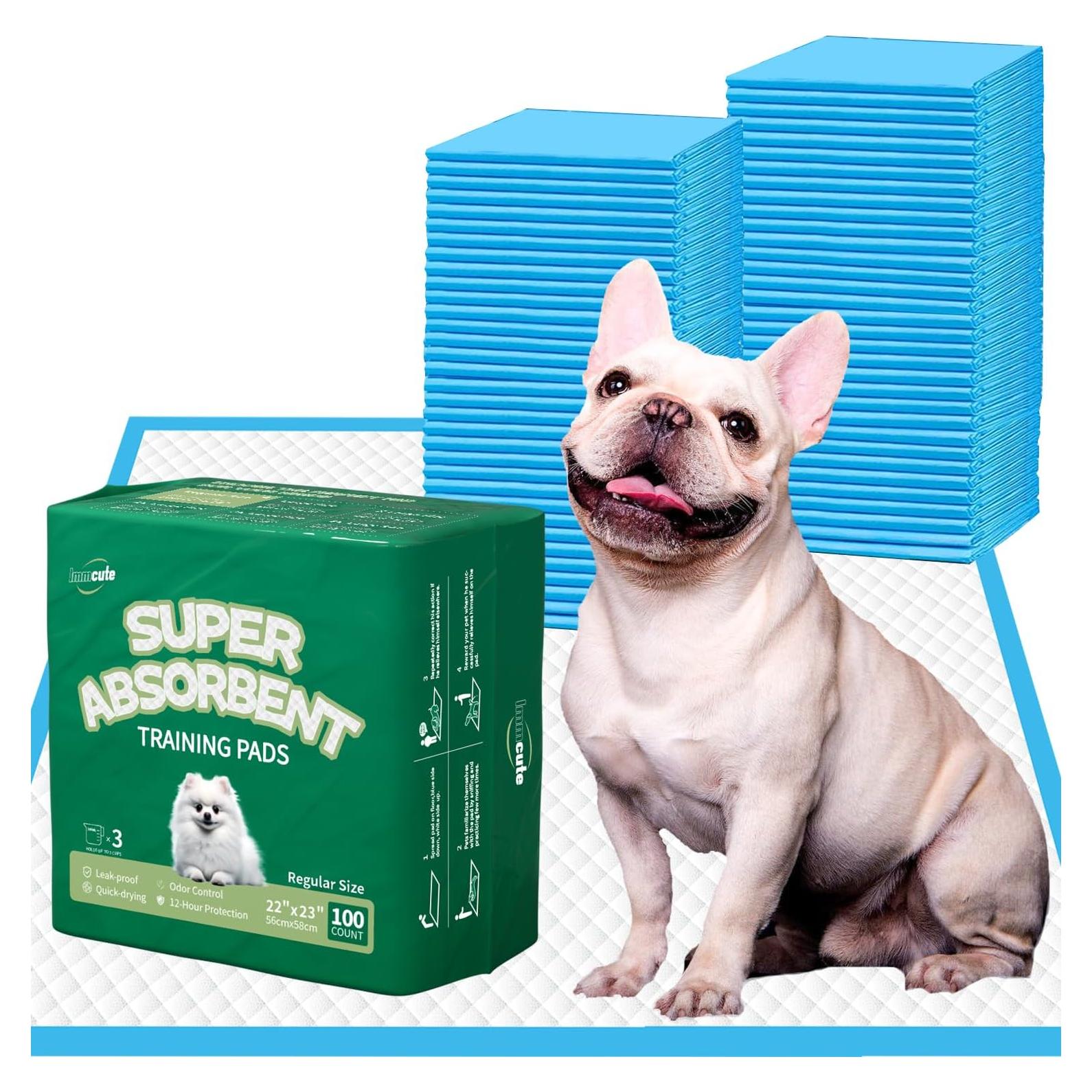 Almohadillas Desechables IMMCUTE 56x58cm 100 Unidades Absorbentes