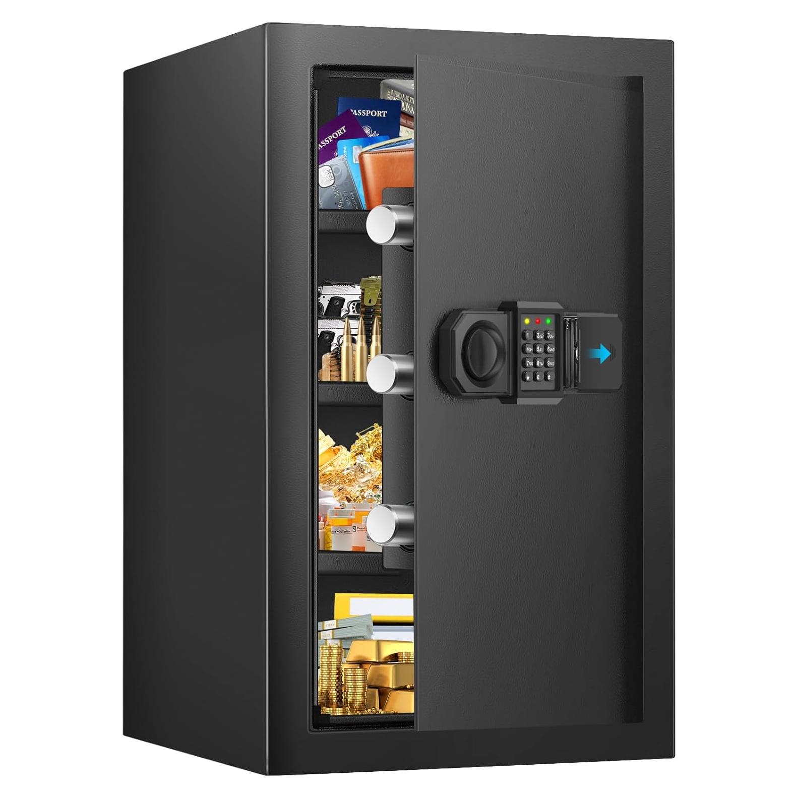 Caja Fuerte Grande Bukumo 60 cm con Alarma y Teclado