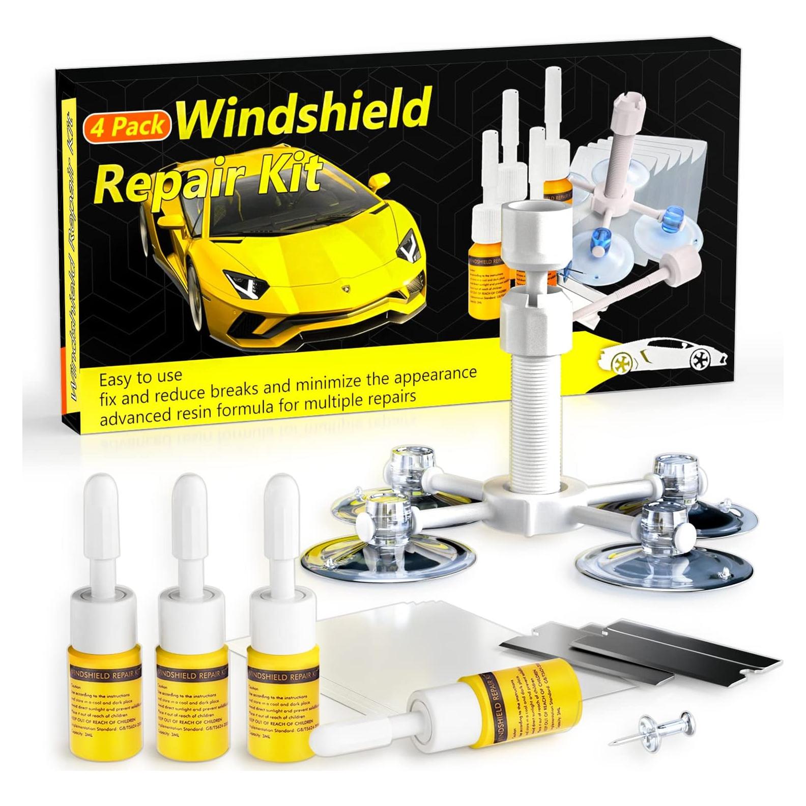 Kit de Reparación de Parabrisas Zupooko 1127 - 4 Piezas