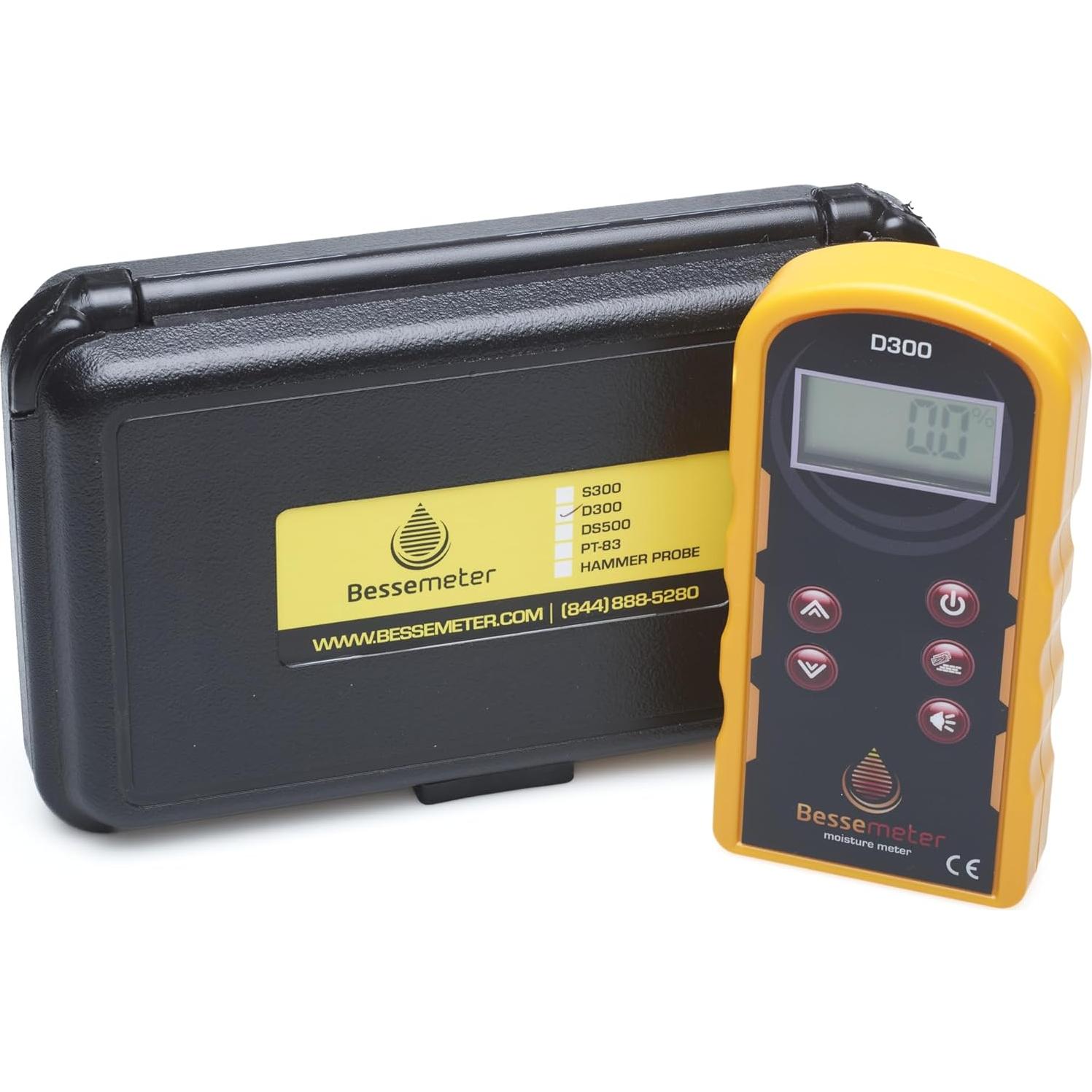 Medidor de Humedad de Madera Bessemeter D300 Profundo 0.53 kg