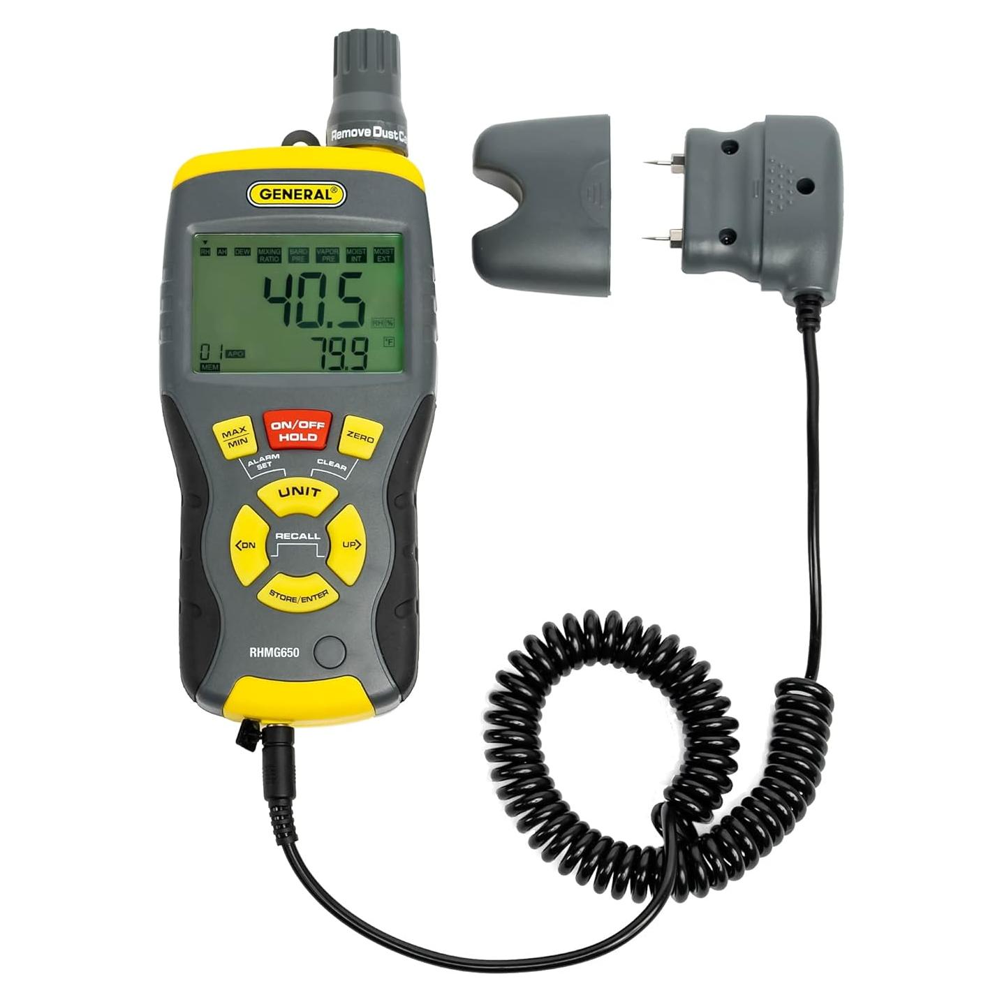 Termo-Higrómetro 9-en-1 Herramientas Generales RHMG650