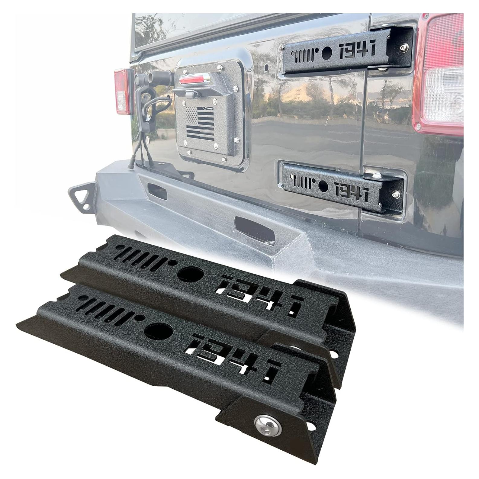 Soporte de Bisagra de Puerta Trasera XOOKUN 2PCS Acero Reforzado