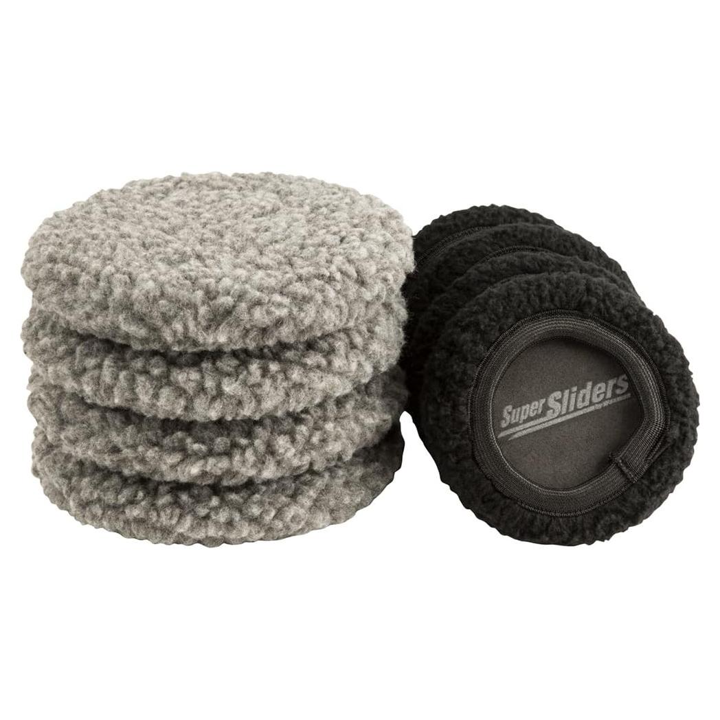 Deslizadores de Muebles Reutilizables SuperSliders 8 Pack 3.5" y 5"