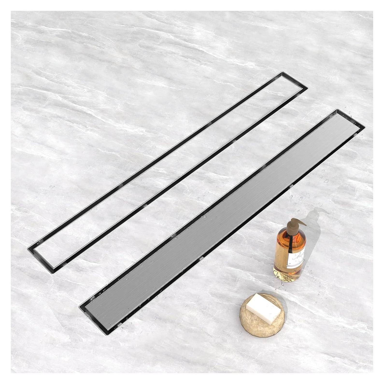 Desagüe Lineal YEFU 24" Acero Inoxidable 304 Antibloqueo
