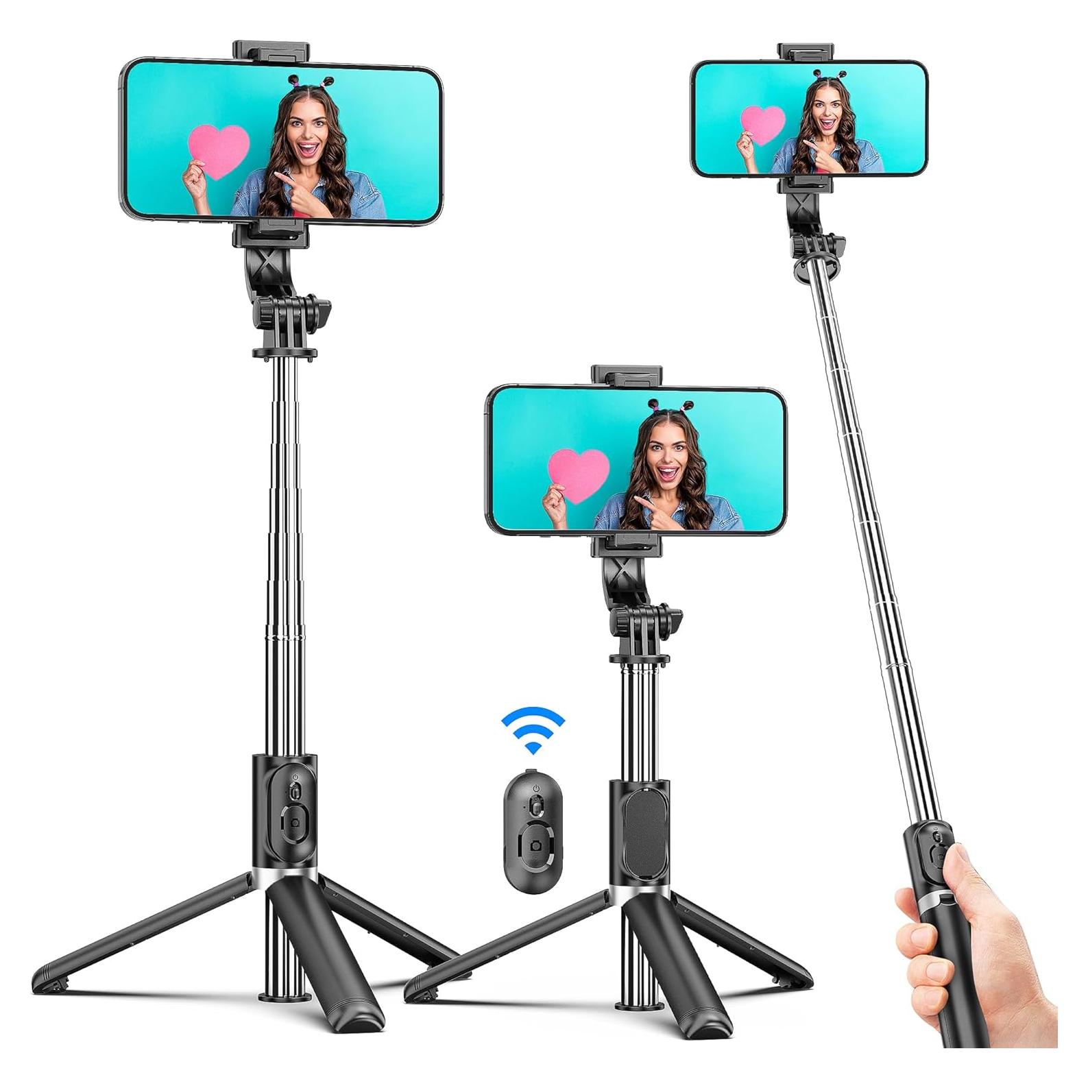 Trípode para Selfies LDP-K07 Extensible y Portátil 103cm