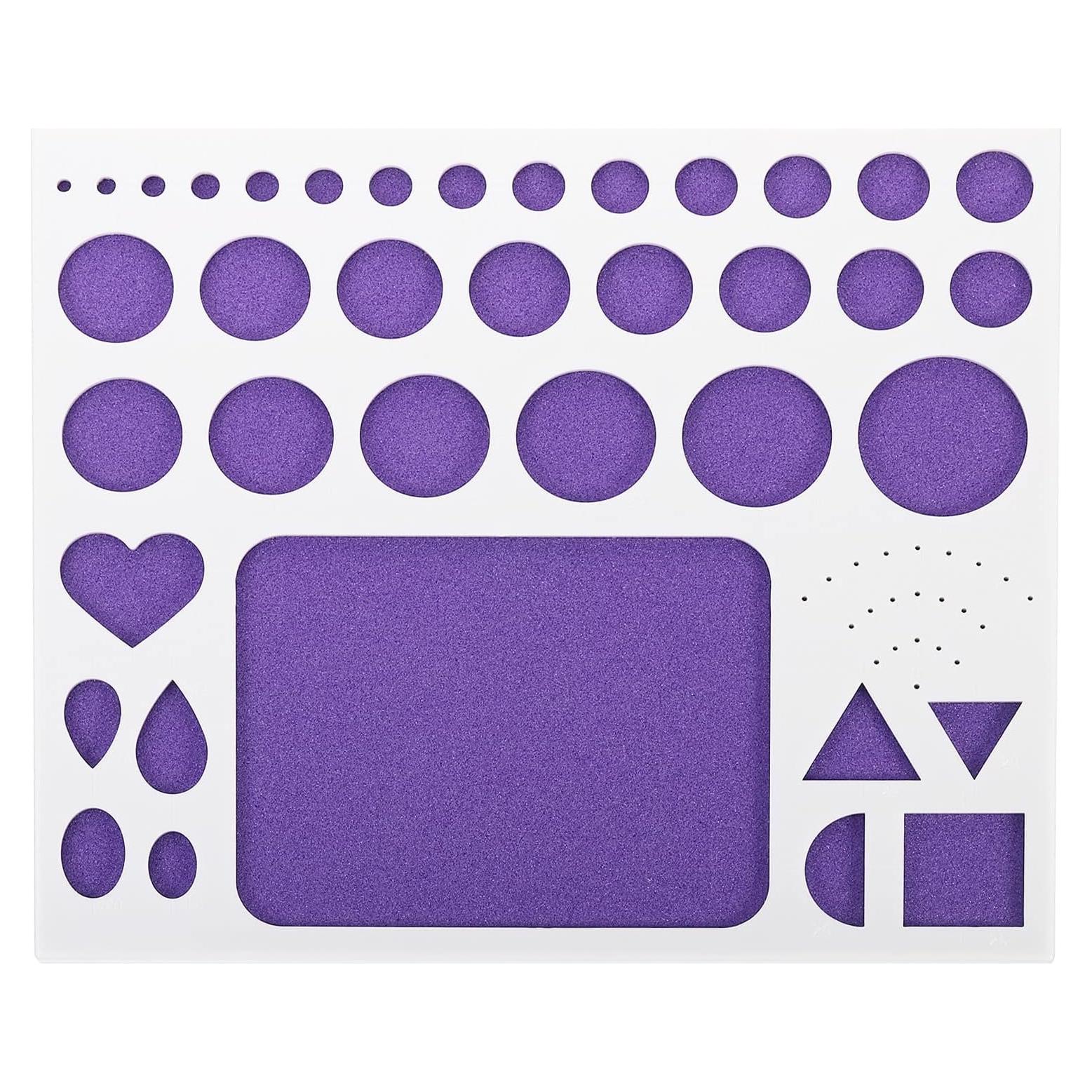 Plantilla de Quilling PATIKIL 210x180 mm, Herramienta DIY