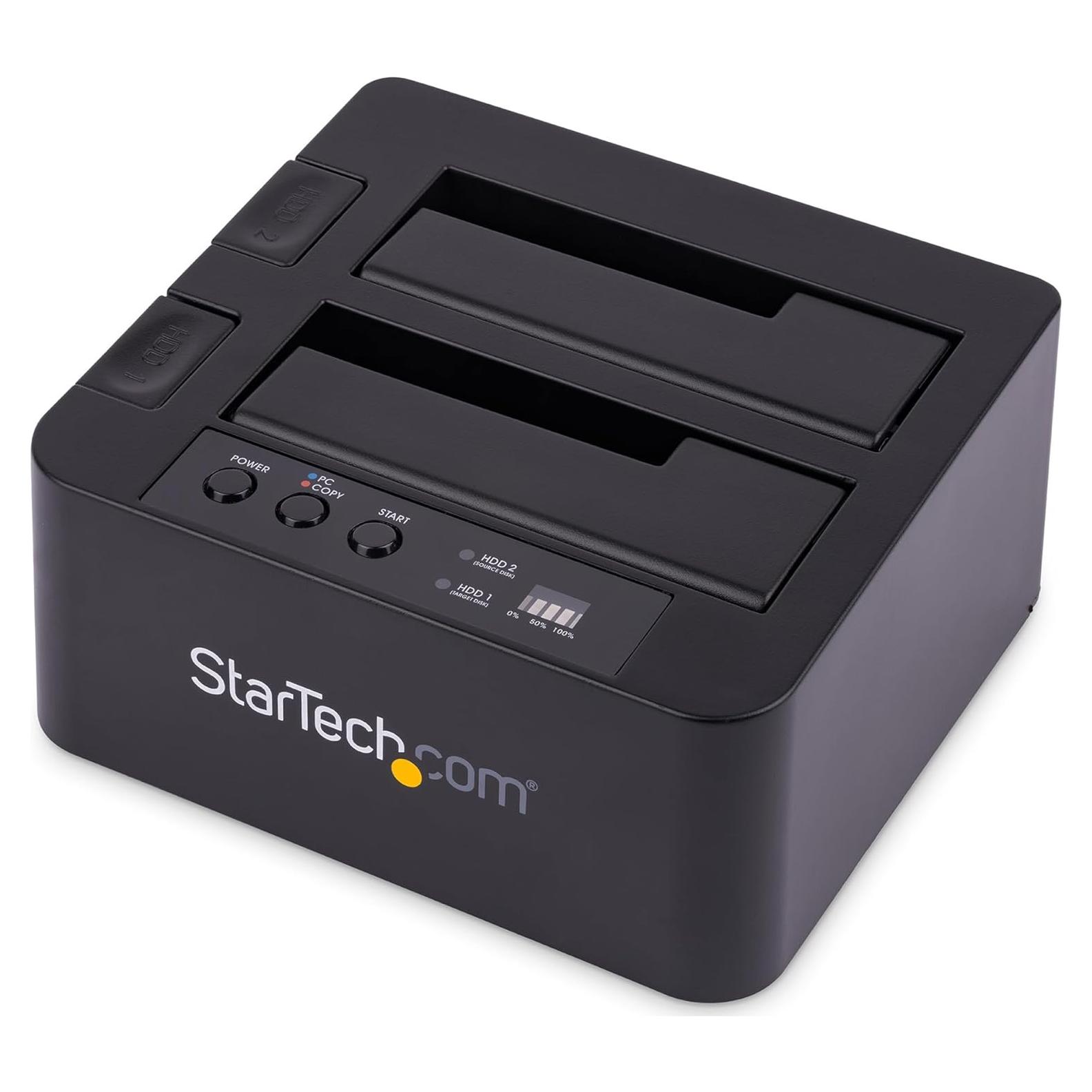 Duplicador de Disco Duro StarTech.com 2 Bahías USB 3.0 eSATA