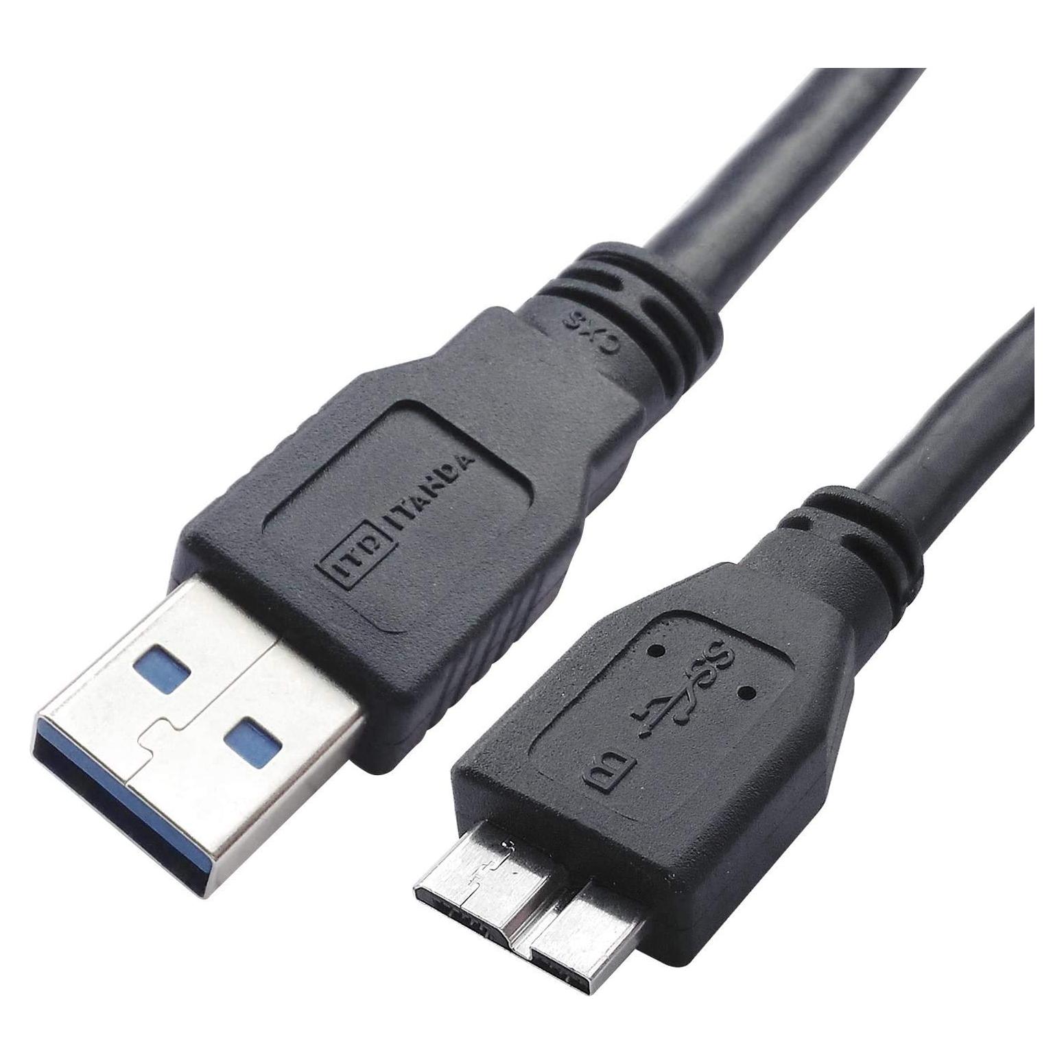 Cable Micro USB 3.0 ITD ITANDA 1m Alta Velocidad Compatible