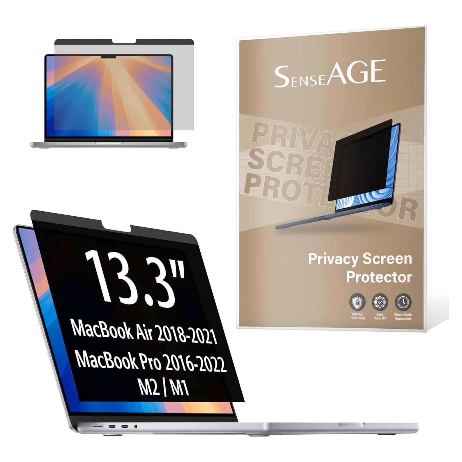 Filtro de Pantalla Privacidad Magnético SenseAGE 13.3" MacBook