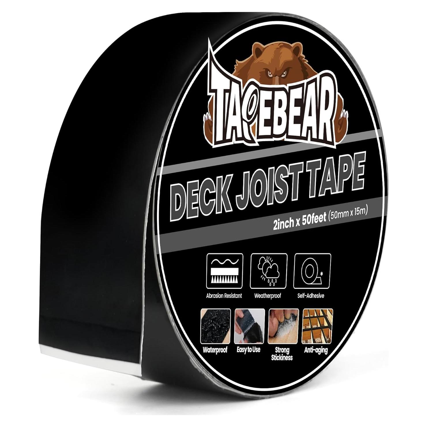Cinta de Viga TAPEBEAR 2" x 15.24m Impermeable Anticorrosión