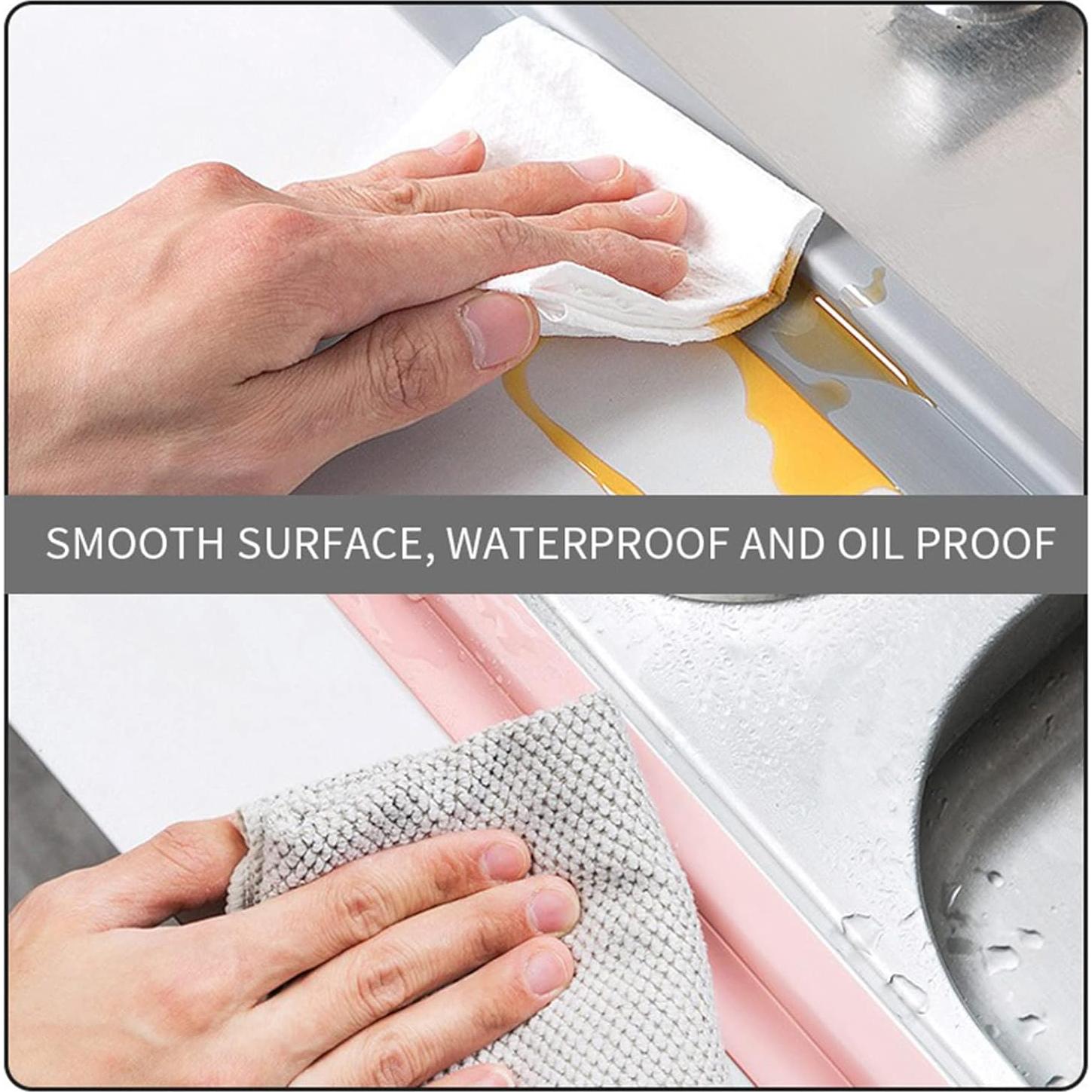 Cinta de Sellado Autoadhesiva PVC 2m para Baño y Cocina