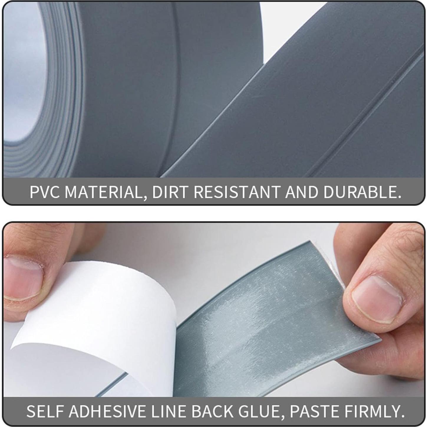 Cinta de Sellado Autoadhesiva PVC 2m para Baño y Cocina