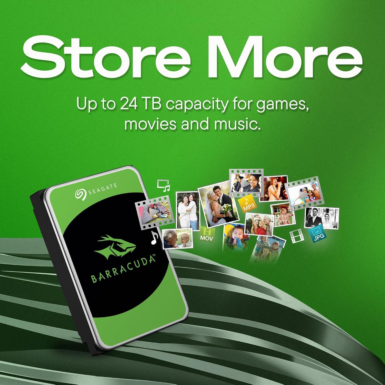 Disco Duro Interno Seagate BarraCuda 2TB SATA 7200RPM