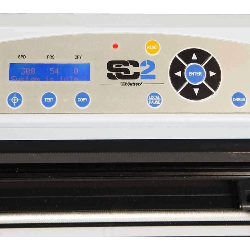 Cortadora de Vinilo USCutter SC2 86 cm con Soporte y Canasta