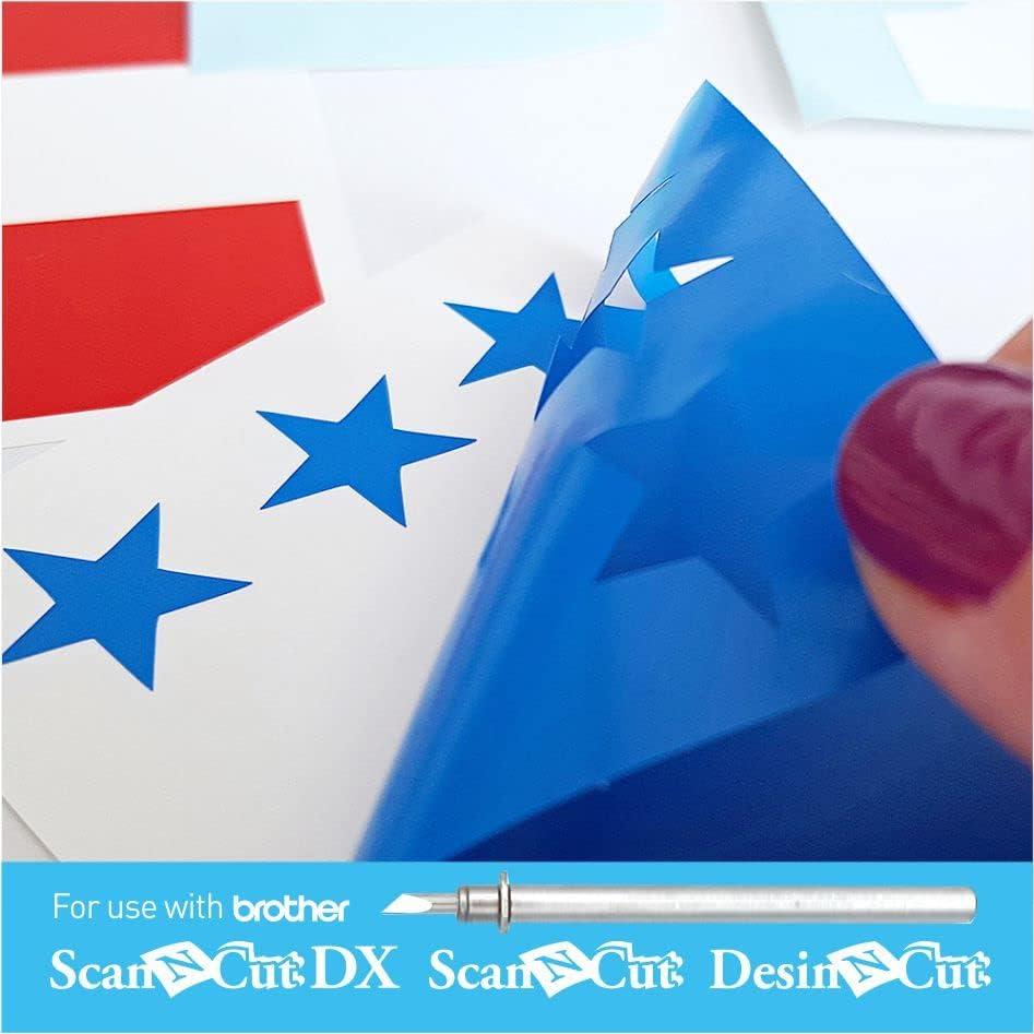 Paquete de 2 cuchillas automáticas CADXBLDV1 para Brother ScanNCut