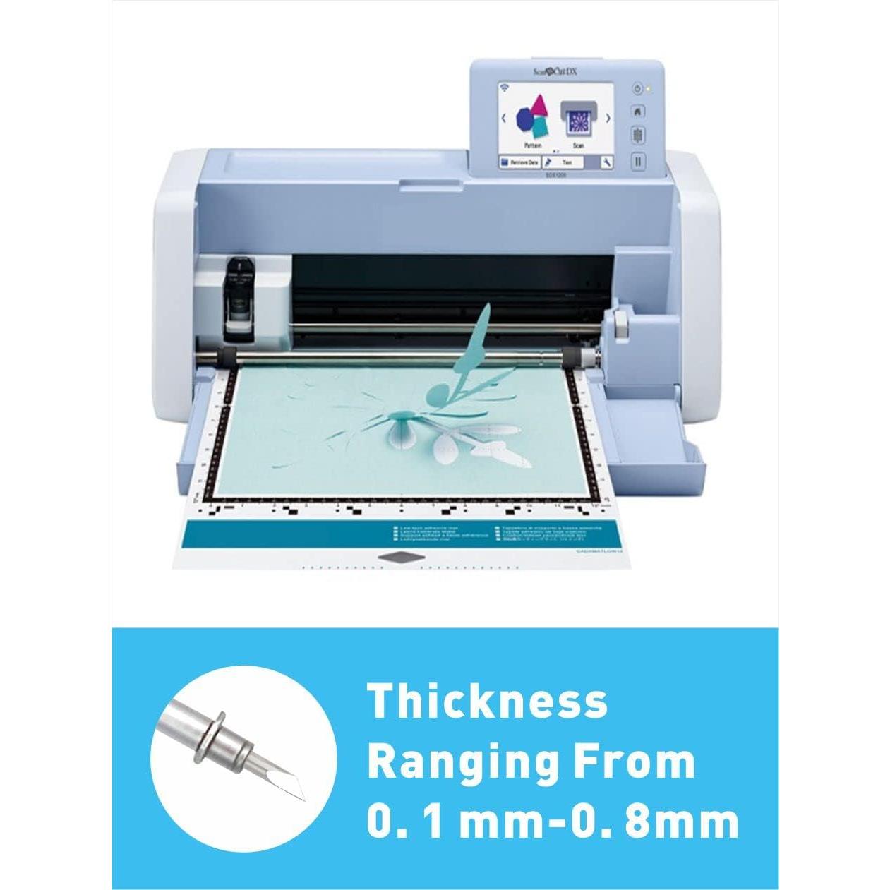 Paquete de 2 cuchillas automáticas CADXBLDV1 para Brother ScanNCut