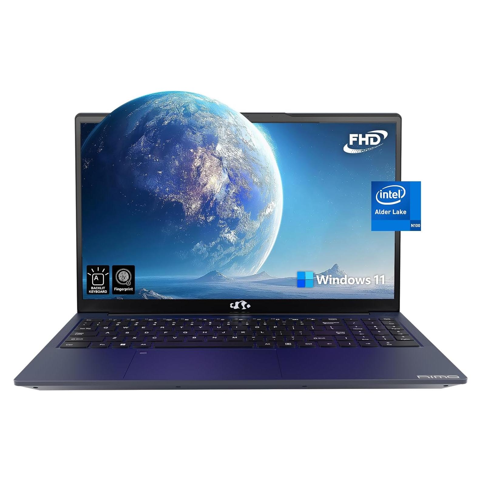 Laptop NIMO 15.6" FHD, 16GB RAM, 1TB SSD, Intel Pentium N100