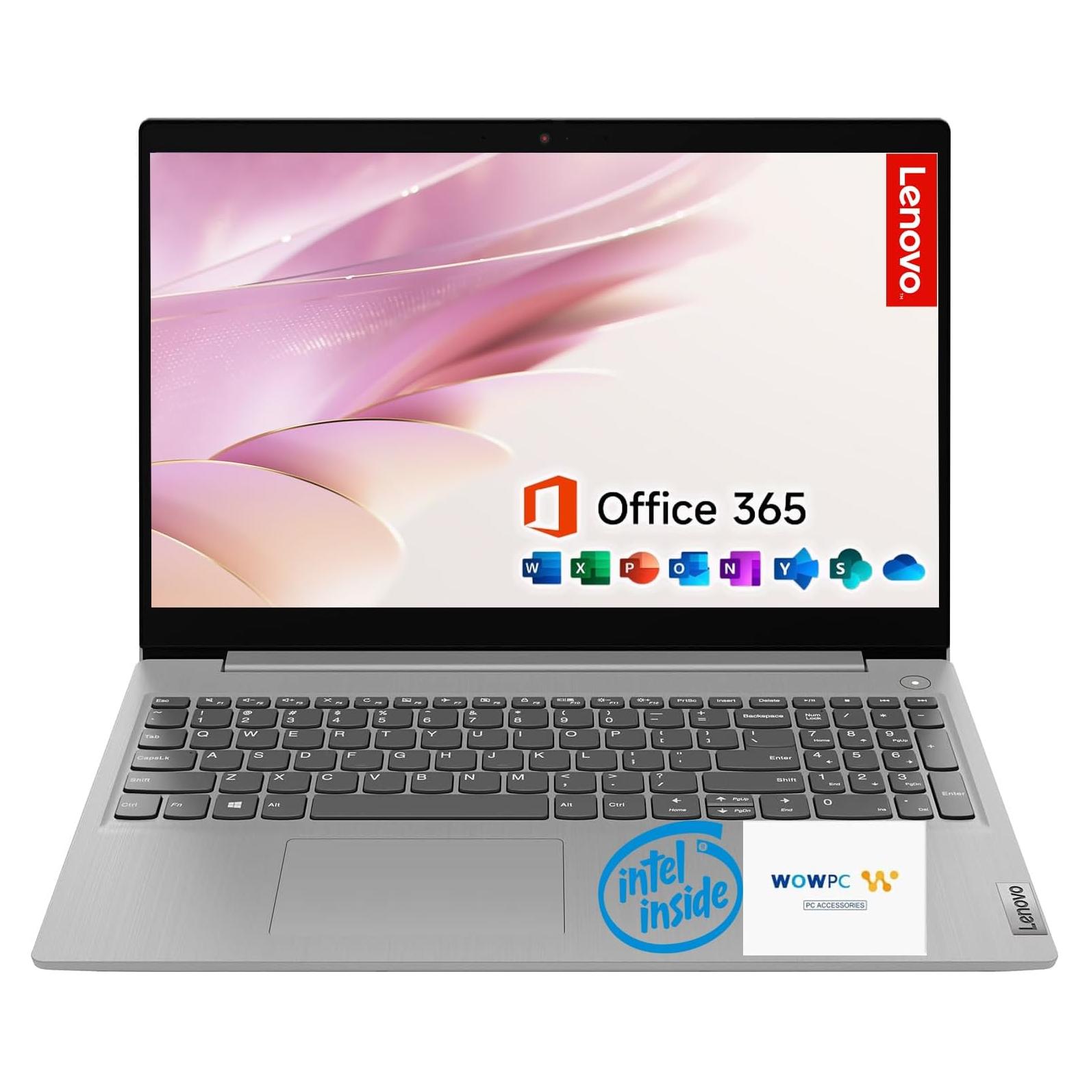 Laptop Lenovo IdeaPad 15.6" Intel Celeron 12GB RAM 128GB eMMC