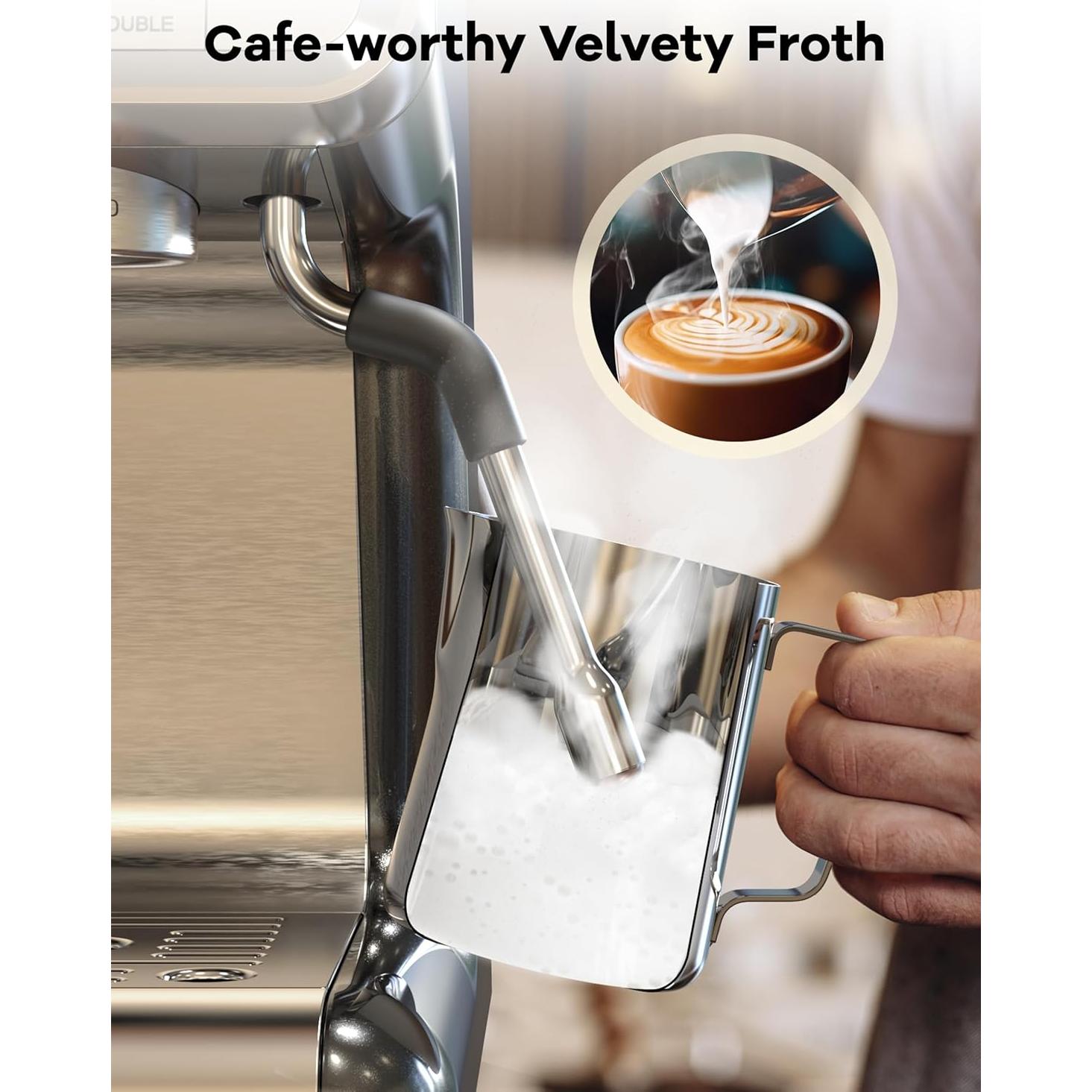 Máquina de Espresso Takywep 20 Bar Semi-Automática 2.8L